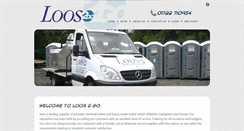Desktop Screenshot of loos2go.co.uk